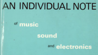 On June 15 Join in to Discuss Daphne Oram's 1971 Book 'An Individual Note'